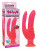 Pipedream Wall Bangers Waterproof Double Penetrator Double Dildo - Pink