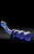 Pipedream Icicles No. 31 Hand Blown Glass G-Spot Dildo - Blue