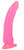 Pipedream Basix Rubber Works 7" Slim Realistic Dildo - Pink