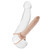 CalExotics Accommodator Dual Penetrator Realistic Dildo System - Ivory
