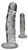 Spartacus Blown Medium Realistic Glass Dildo - Clear