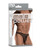 Male Power Men's Stretch Net Pouch Thong Black L/Xl