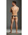 Male Power Men's Rip Off Thong Includes Studs Black L/Xl