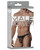 Male Power Men's Sheer Nylon Lycra Pouch Thong Black L/Xl