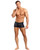 Male Power Men's Satin Lycra Boxer Black Medium