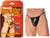 Male Power Men's For The Guy Who Likes To Screw - Black G-String & A Set Of Screw Drivers