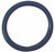 Spartacus Rubber Cock Ring - 1.5" Blue