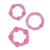 CalExotics Silicone Island - Pink Cock Ring