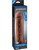 Pipedream Fantasy Xtensions Perfect 2" Penis Extension Includes Ball Strap - Brown
