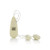 CalExotics Pocket Exotics Glow In The Dark Double Bullet Vibrators