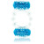Screaming O Color Pop Quickie Two - O - Blue Couple's Cock Ring