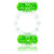 Screaming O Color Pop Quickie Two - O - Green Couple's Cock Ring