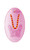 Pipedream Remote Control Thrusting Pearl Rabbit Vibrator - Pink