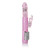CalExotics Jack Rabbit Petite Thrusting Jack Rabbit Vibrator - Pink