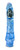 Blush Mambo Realistic Vibrator - Blue