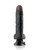 Pipedream Real Feel Deluxe No. 7 9" Waterproof Realistic Vibrator - Black Multi Speed