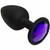 Doc Johnson Booty Bling Small Butt Plug - Purple