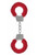 Shots Ouch Fetish Beginner's Handcuffs Furry - Red