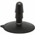 Doc Johnson Vac - U - Lock Large Suction Cup Plug Dildo - Black