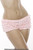 Coquette Ruffle Shorts With Back Bow Detail Pink One Size Fits All