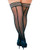 Kix'ies Lois Thigh High With Black Seam Black D