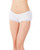 Coquette Ruffle Shorts With Back Bow Detail White Xl