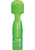 Xgen BodyWand Mini Green Vibrator - Glow In The Dark
