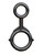 Pipedream Fantasy C - Ringz Ironman Duo Cock Ring - Black