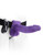 Pipedream Fetish Fantasy Series 7" Vibrating Hollow Strap On Dildo With Balls - Purple