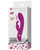 Pretty Love Chris Rabbit Vibrator - 7 Function Purple