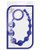 Blush Luxe Silicone 10 Anal Beads Indigo Blue