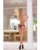 Escante School Girl Open Crotch Panty Red Plaid O/S