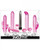 Evolved Intense Pleasure Vibrator Kit - Pink
