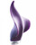 Clandestine Devices Mimic Manta Ray Handheld Massager Lilac Purple