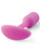 B - Vibe Weighted Snug Plug 1 - .55 G Fuchsia Butt Plug