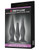 Pretty Love Beginner's Mini Butt Plug Anal Trainer Kit - Black Set Of 3