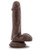 Blush Loverboy Top Gun Tommy 6" Realistic Dildo - Chocolate