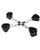 Lux Fetish 5Pc Hogtie Bondage Restraint Set