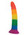 Hott Products Rainbow 7" Strap On Dildo With Harness