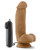 Blush Loverboy Mma Fighter 7" Vibrating Realistic Dildo - Mocha