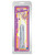 Doc Johnson Crystal Jellies 6" Anal Starter Suction Cup Dildo - Clear
