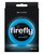 NS Novelties Firefly Halo Medium Cock Ring - Blue