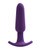 VeDO Bump Rechargeable Anal Vibrator Butt Plug - Deep Purple
