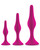 Blush Luxe Beginner Butt Plug Kit - Pink