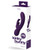 VeDO Kinky Bunny Plus Rechargeable Dual Vibrator - Deep Purple