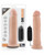 Blush Dr. Skin Dr. Throb 9.5" Vibrating Suction Cup Dildo Realistic Vibrator - Vanilla