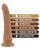 Blush Dr. Skin Realistic Dildo Basic 8.5" - Mocha