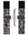 Shots Ouch Fetish Love Street Art Fashion Printed Hand Cuffs - Black
