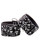 Shots Ouch Fetish Love Street Art Fashion Printed Hand Cuffs - Black