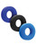 Hunky Junk Cock Ring Multi Pack - Asst. Colors Pack Of 3 - Oxhuj102 - Cbl - Mlt